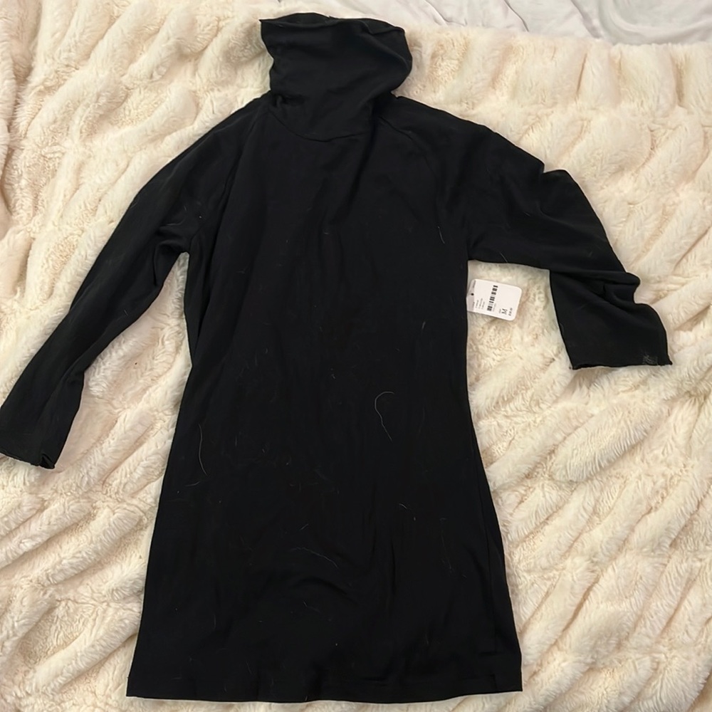Intimately Free People Black Turtleneck long sleeve top
